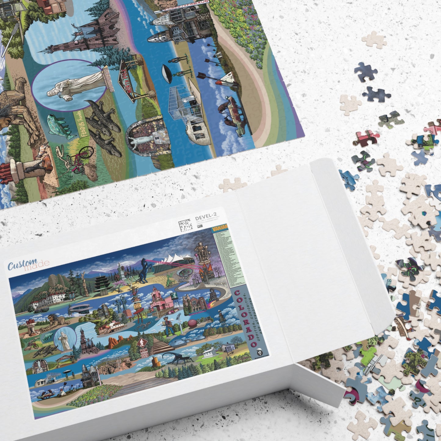Colorado oddities - Puzzle (110, 252, 500, 1014-piece)