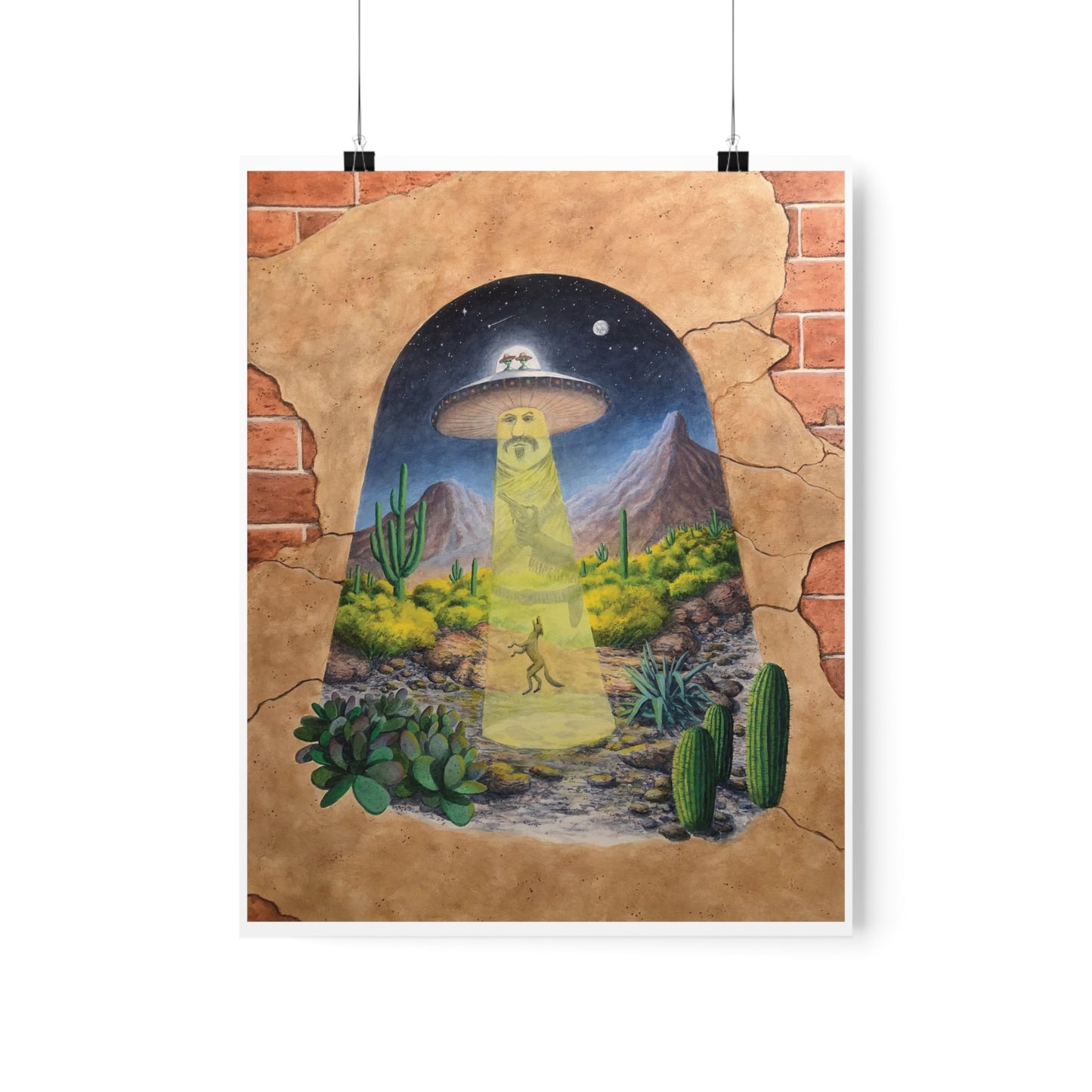 Coyote Abduction - Poster