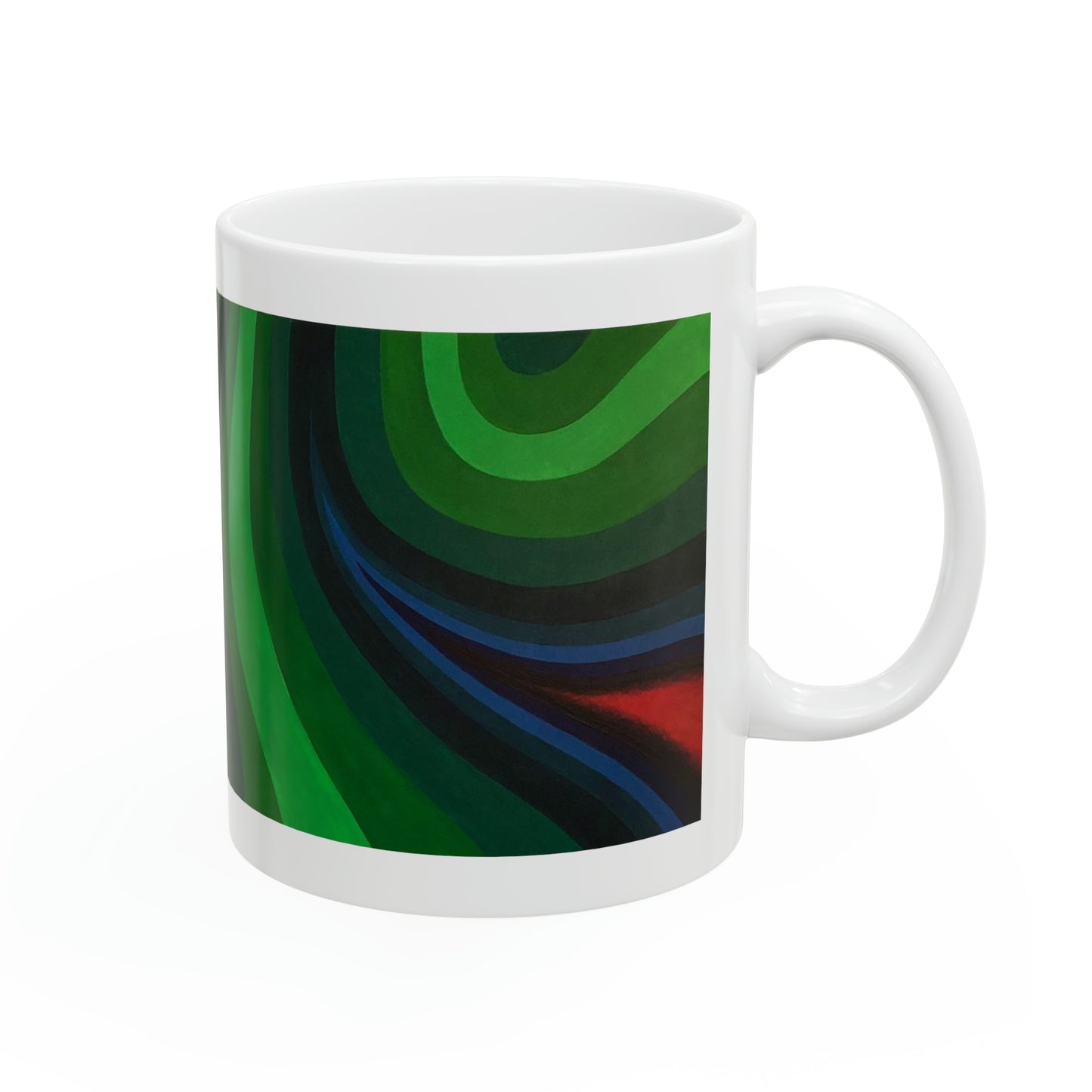 Groovy - White Mug