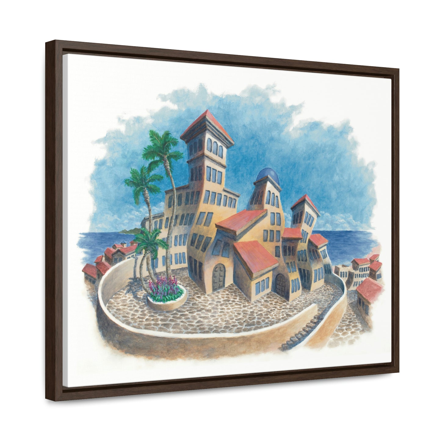 Lessish Moorish - Floating Frame