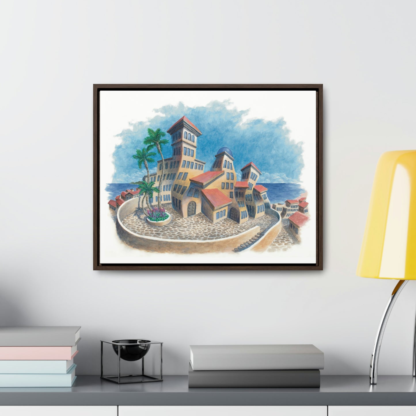 Lessish Moorish - Floating Frame