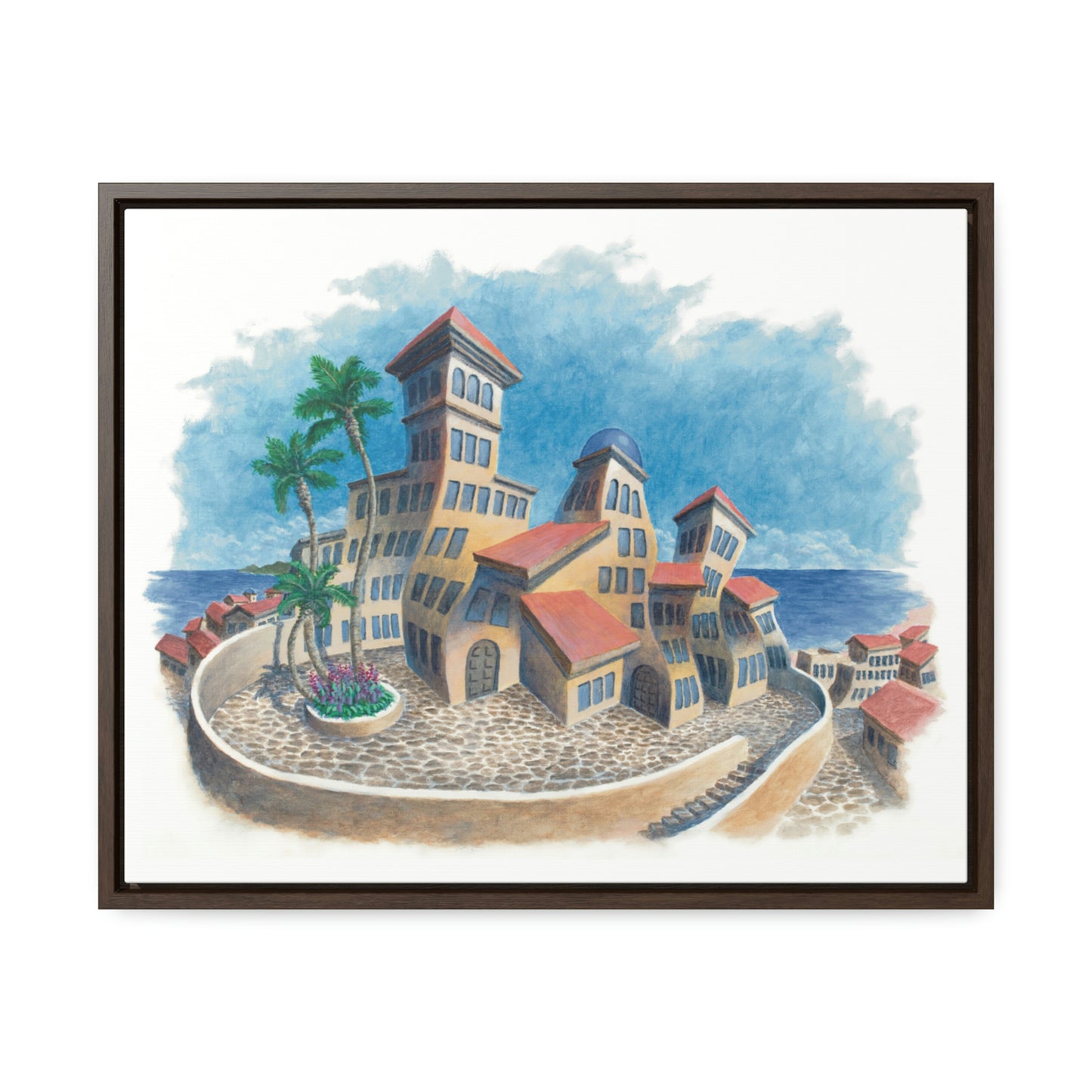 Lessish Moorish - Floating Frame