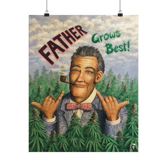 Father Grows Best - Poster