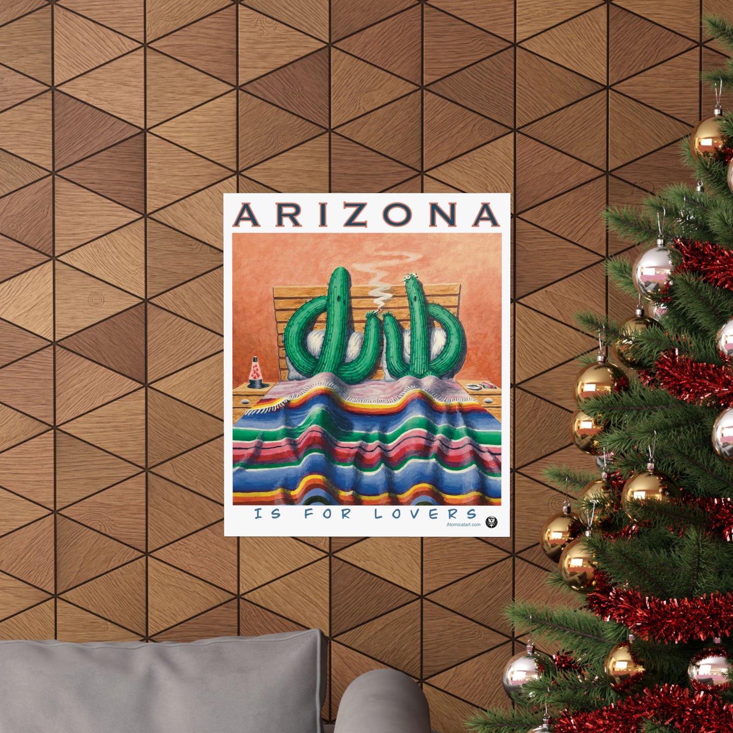 Arizona is for Saguaro Lovers - Poster