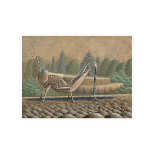 Golden Grasshopper - Poster