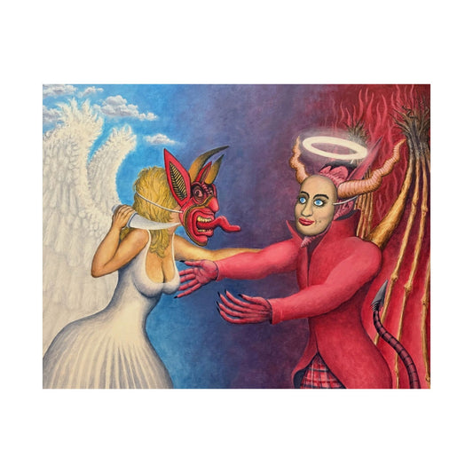 The Devil and Angel in Disguise - Poster