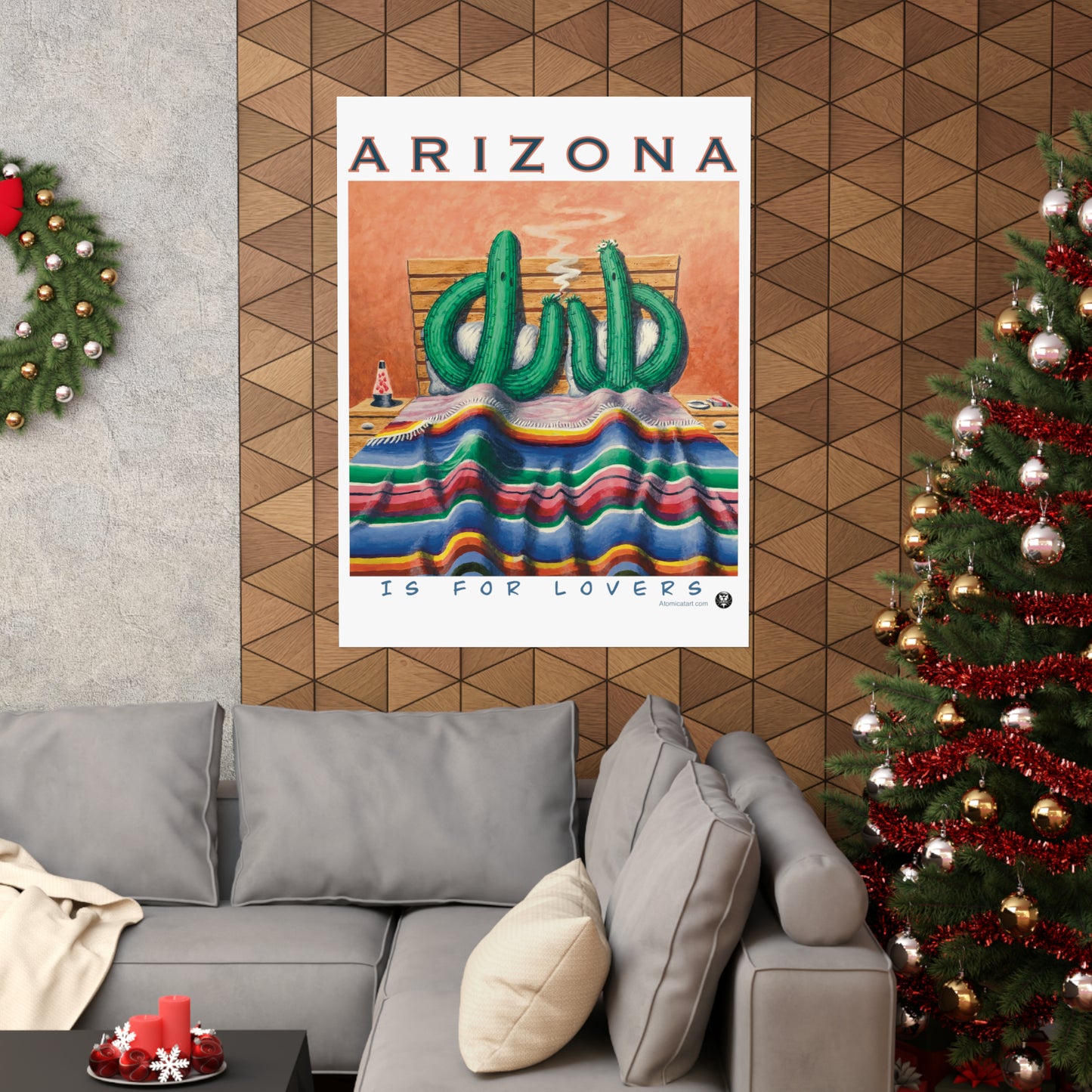 Arizona is for Saguaro Lovers - Poster