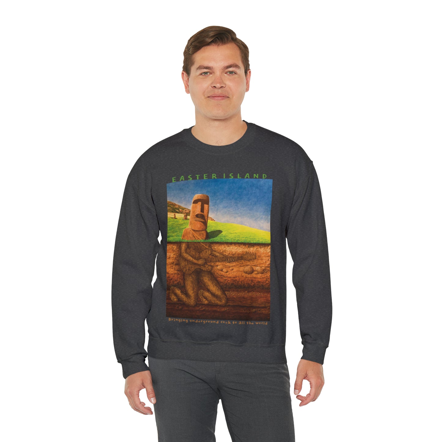 Underground Rock with text - Sweatshirt