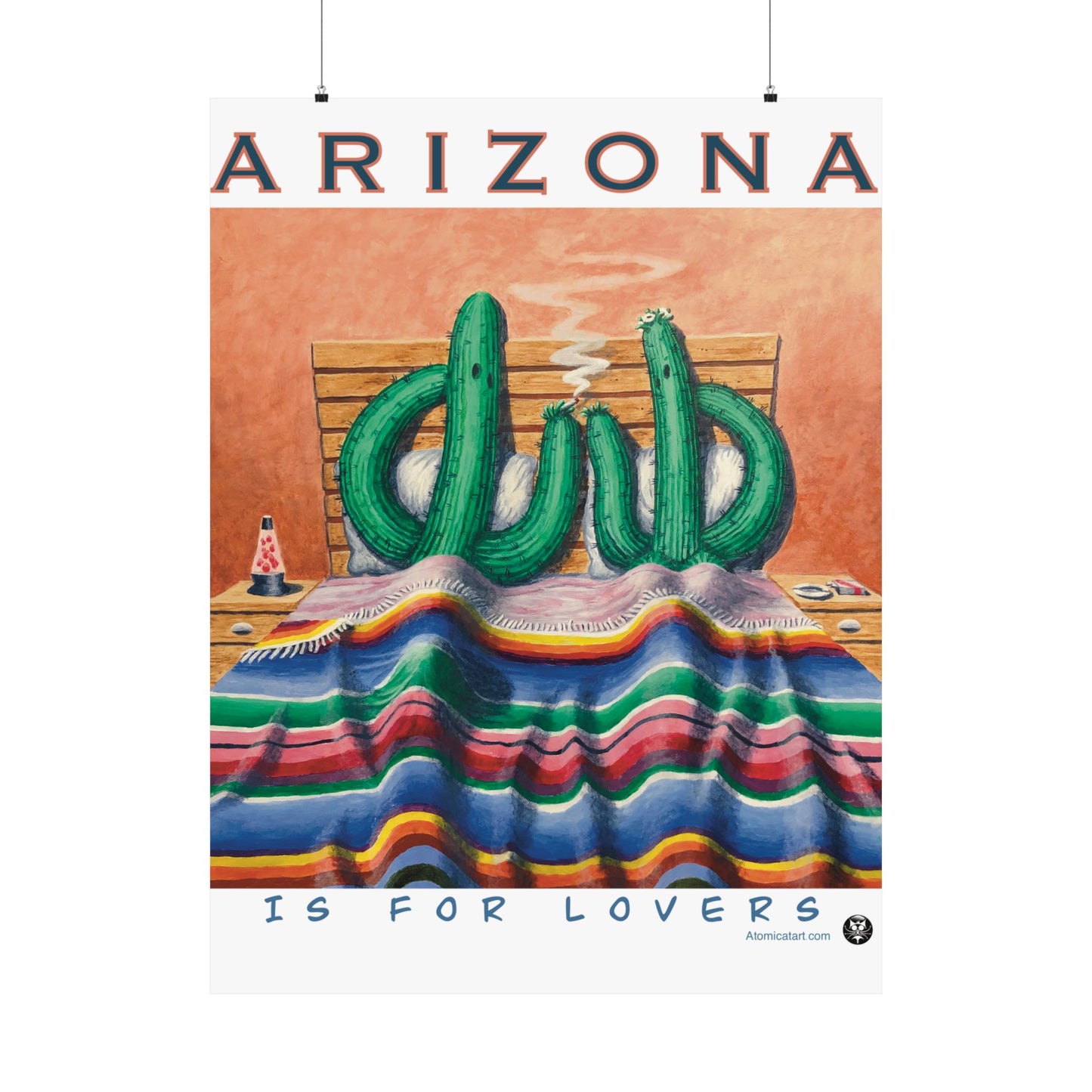 Arizona is for Saguaro Lovers - Poster