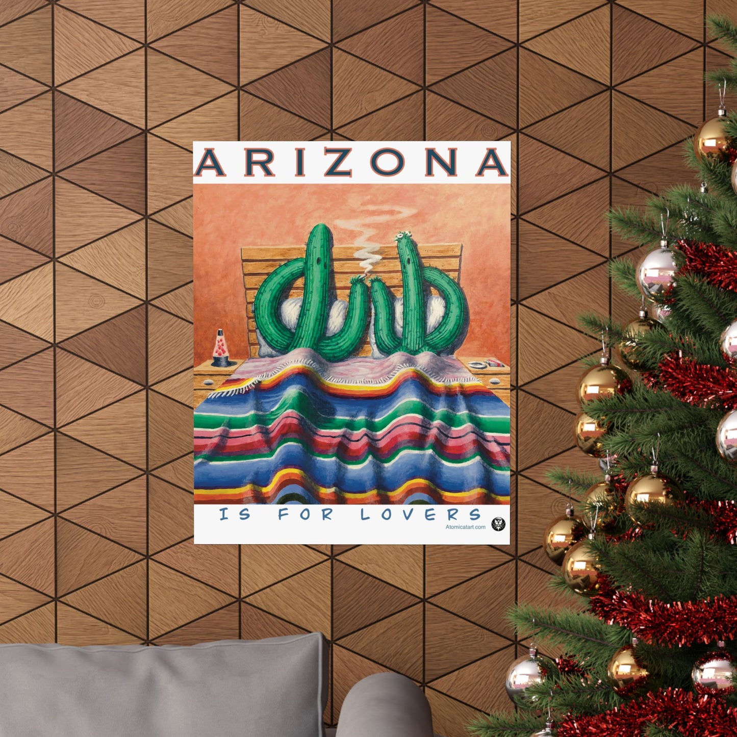 Arizona is for Saguaro Lovers - Poster